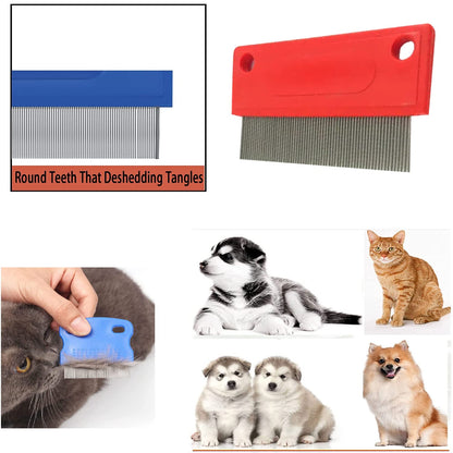 Steel Teeth Flea Removal Comb