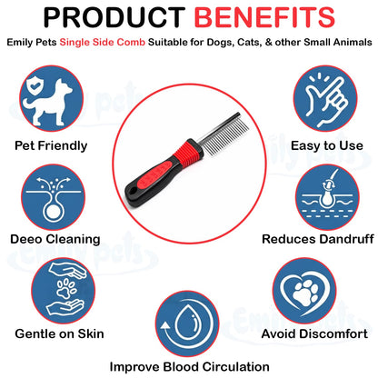 Stainless Steel Pet Grooming Comb
