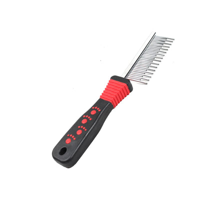 One Sided Steel Teeth Grooming Comb