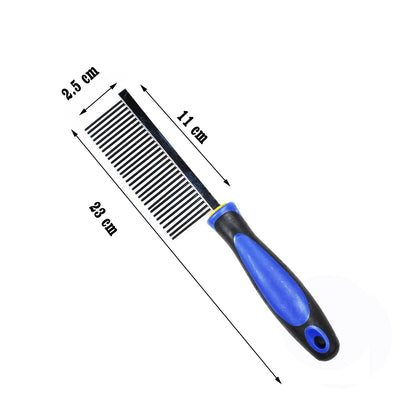 One Sided Steel Needles Dog Grooming Comb