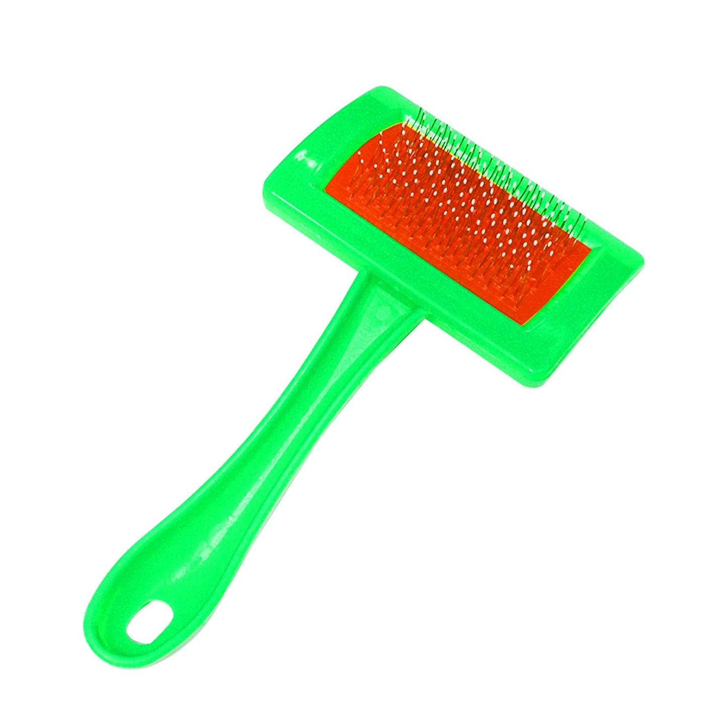 Green Universal Pet Slicker Brush