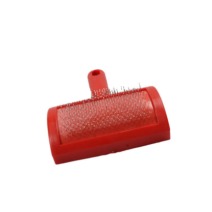 Small Red Carding Slicker Brush