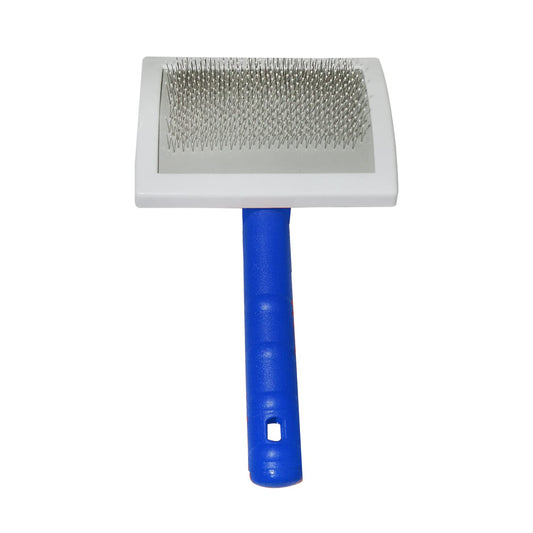 Large Blue Flexible Slicker Brush