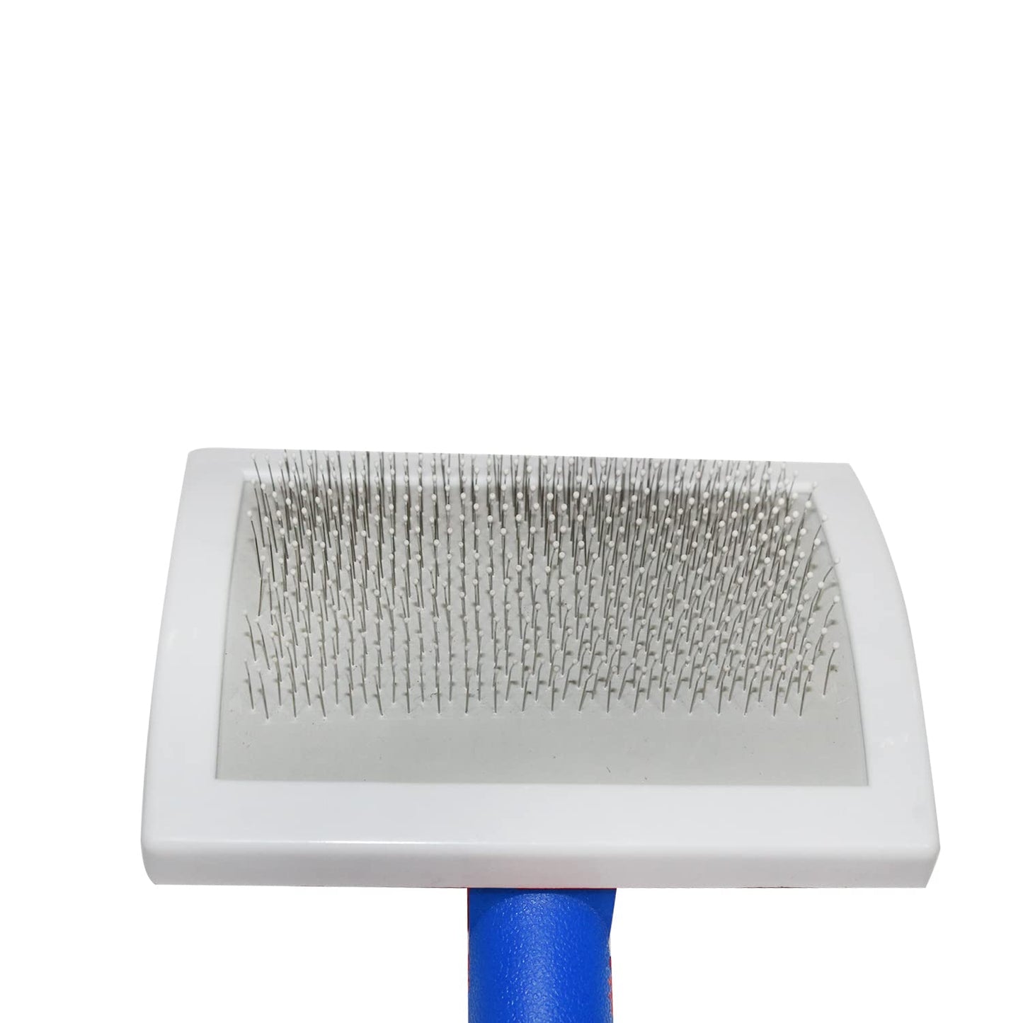 Large Blue Flexible Slicker Brush