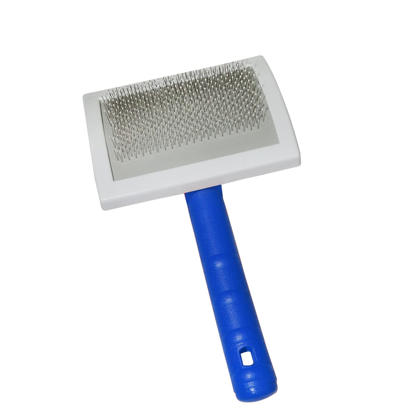 Large Blue Flexible Slicker Brush
