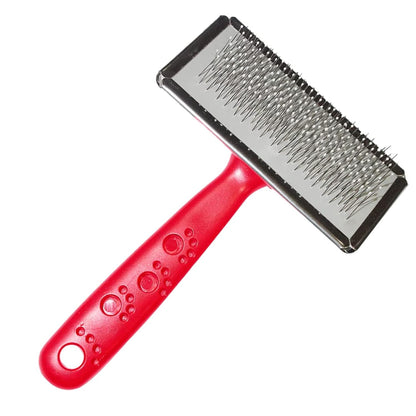 Paw Print Stainless Grooming Brush