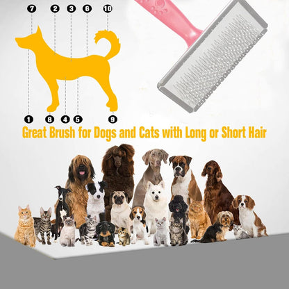 Paw Print Pet Grooming Brush