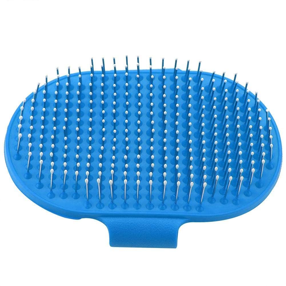 Hand Shaped Pet Bathing & Grooming Rubber Brush
