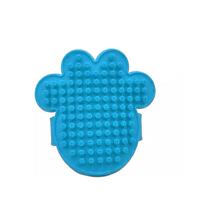 Blue Pet Shampoo Massage Brush