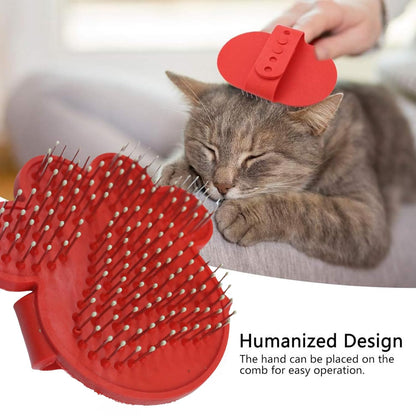 Dog & Cat Grooming Brush with Steel Pins