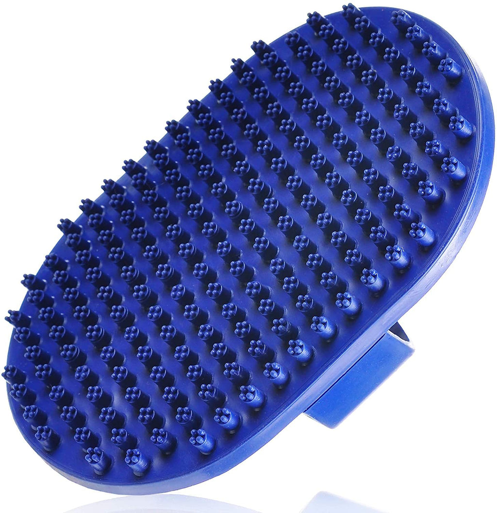 Bath Brush for Dog Grooming ( BLUE )
