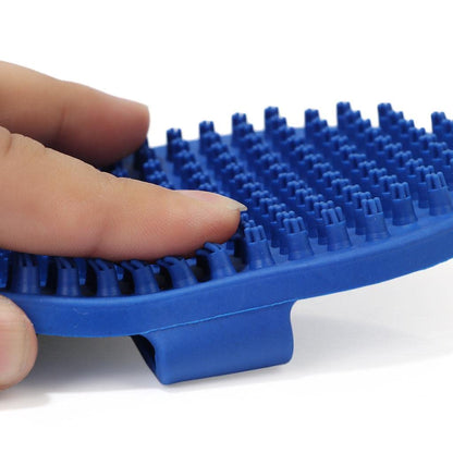 Bath Brush for Dog Grooming ( BLUE )