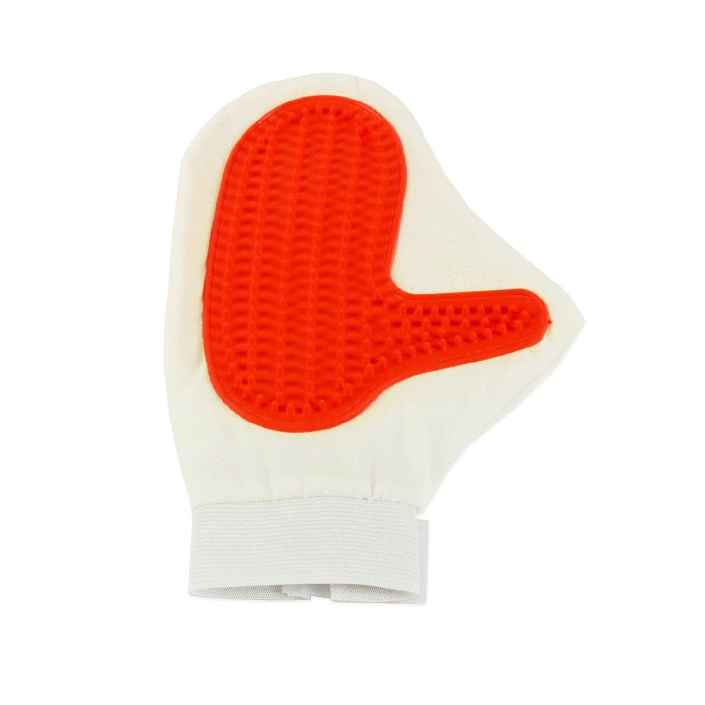 Red Pet Grooming Hair Remover Gloves