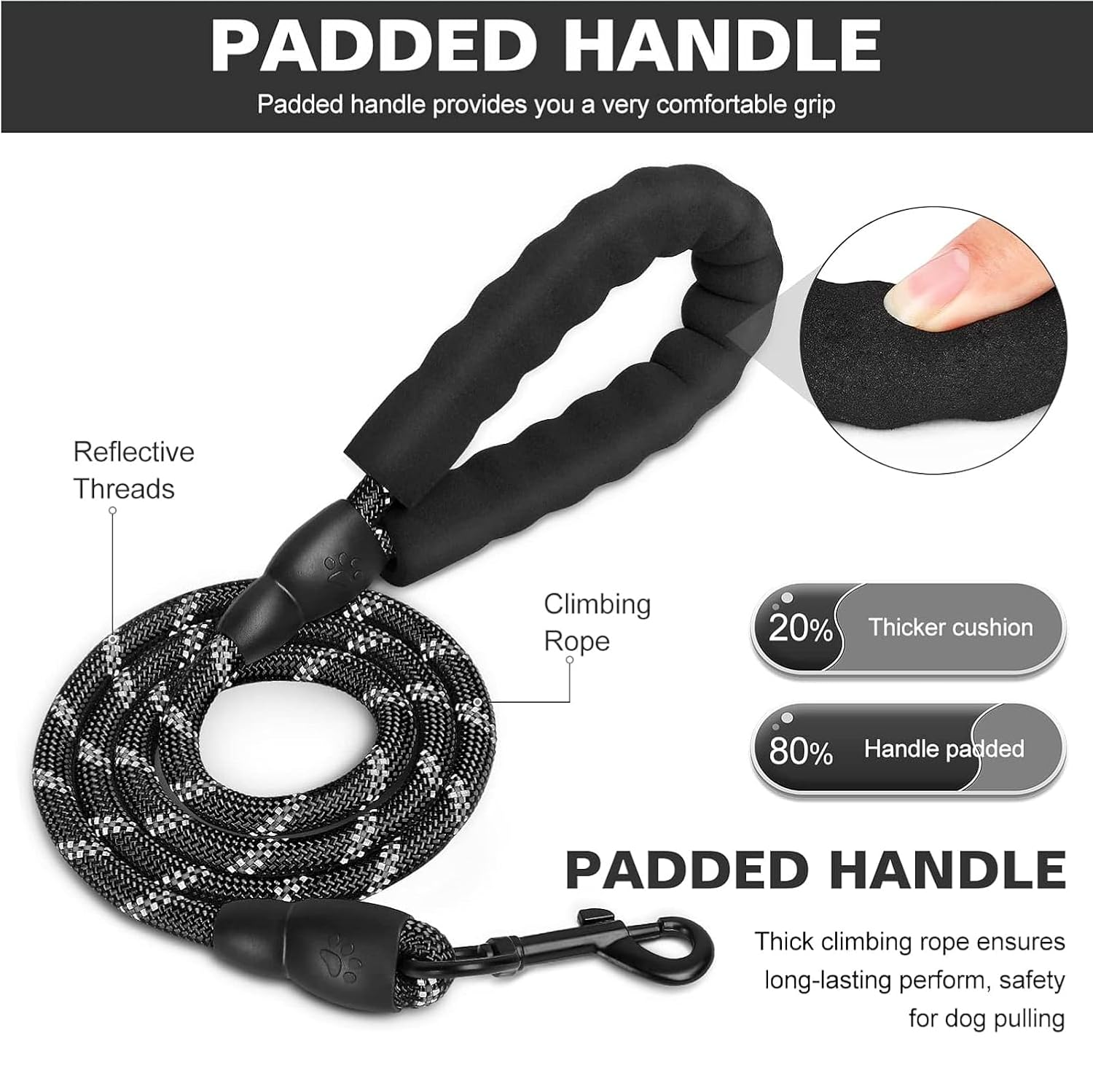 Heavy Duty Leash for Dogs