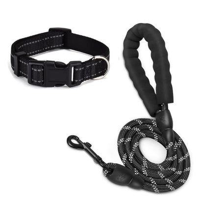 Dog Leash and Collar Set Heavy Duty
