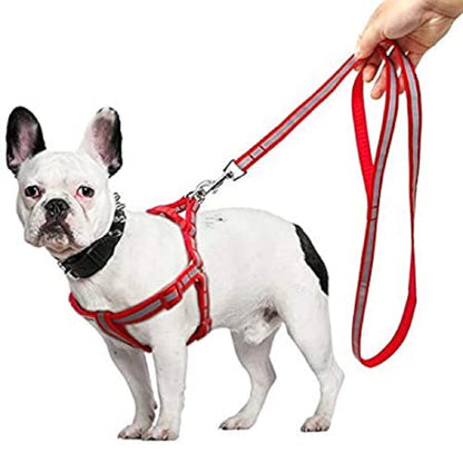 Reflective No-Pull Dog Harness leash Set