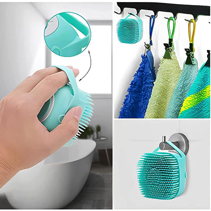 Silicone Pet Bath & Shampoo Brush