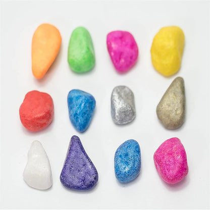 Decorative Rocks, Aquarium Mixed Color Stones-1kg (4-6mm)