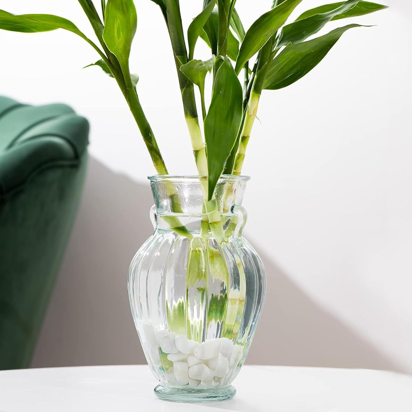 White Polished Gravel Stones for Fish Tank Fillers 1KG (0.8-1cm)