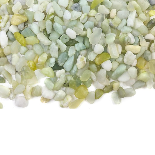 Polished Jade Pebbles for Succulents & Cactus – 1 KG
