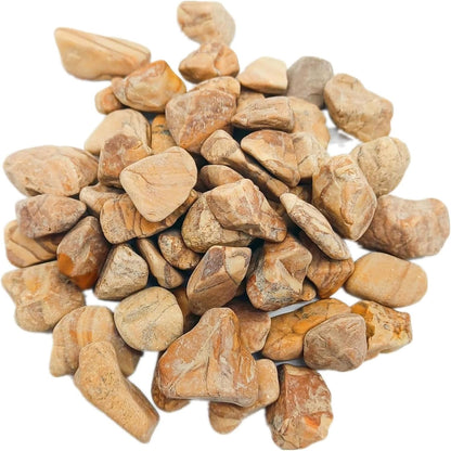 Polished, Tumbled Natural Stone Small Pebbles -1KG