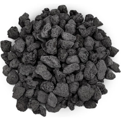 Decorative Stones Black Lava Rocks (2-3 cm) Granules- 0.5 KG