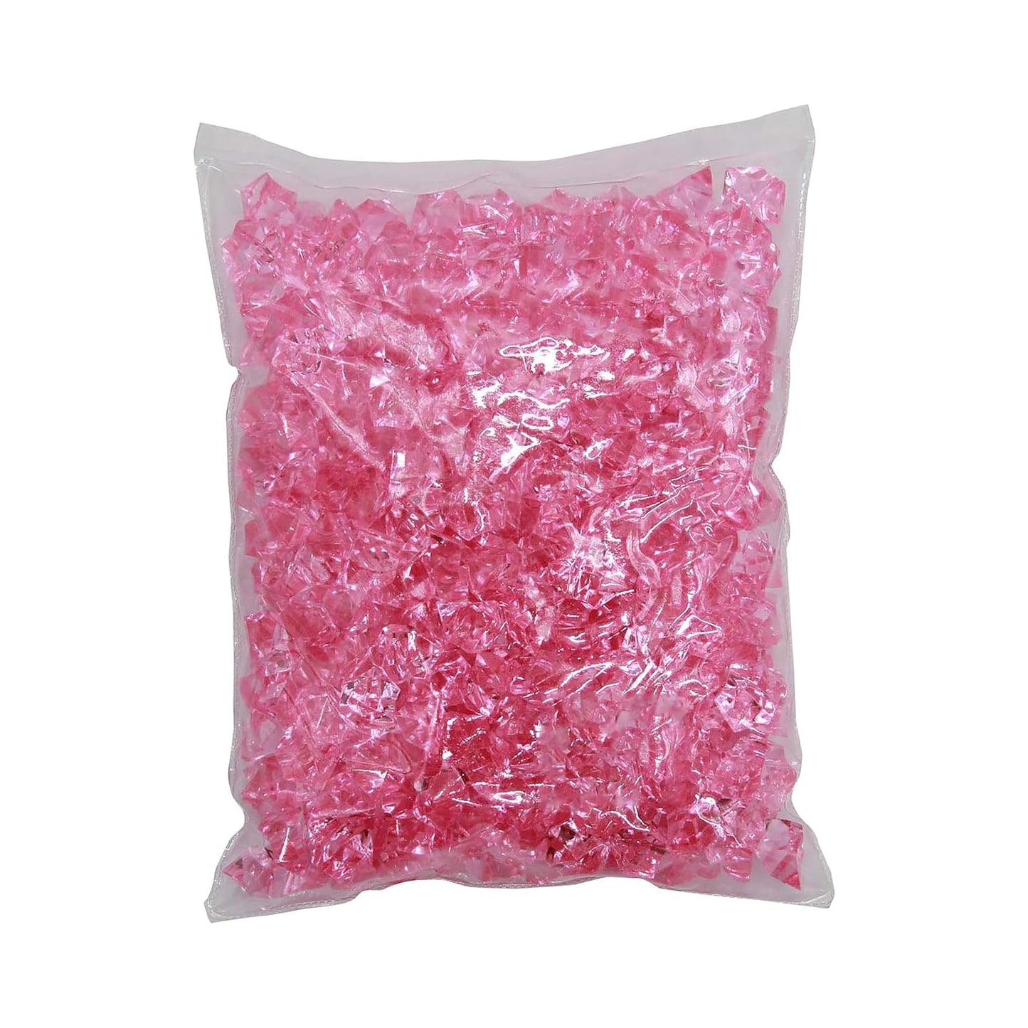 Pink Acrylic Aquarium Pebbles 100g