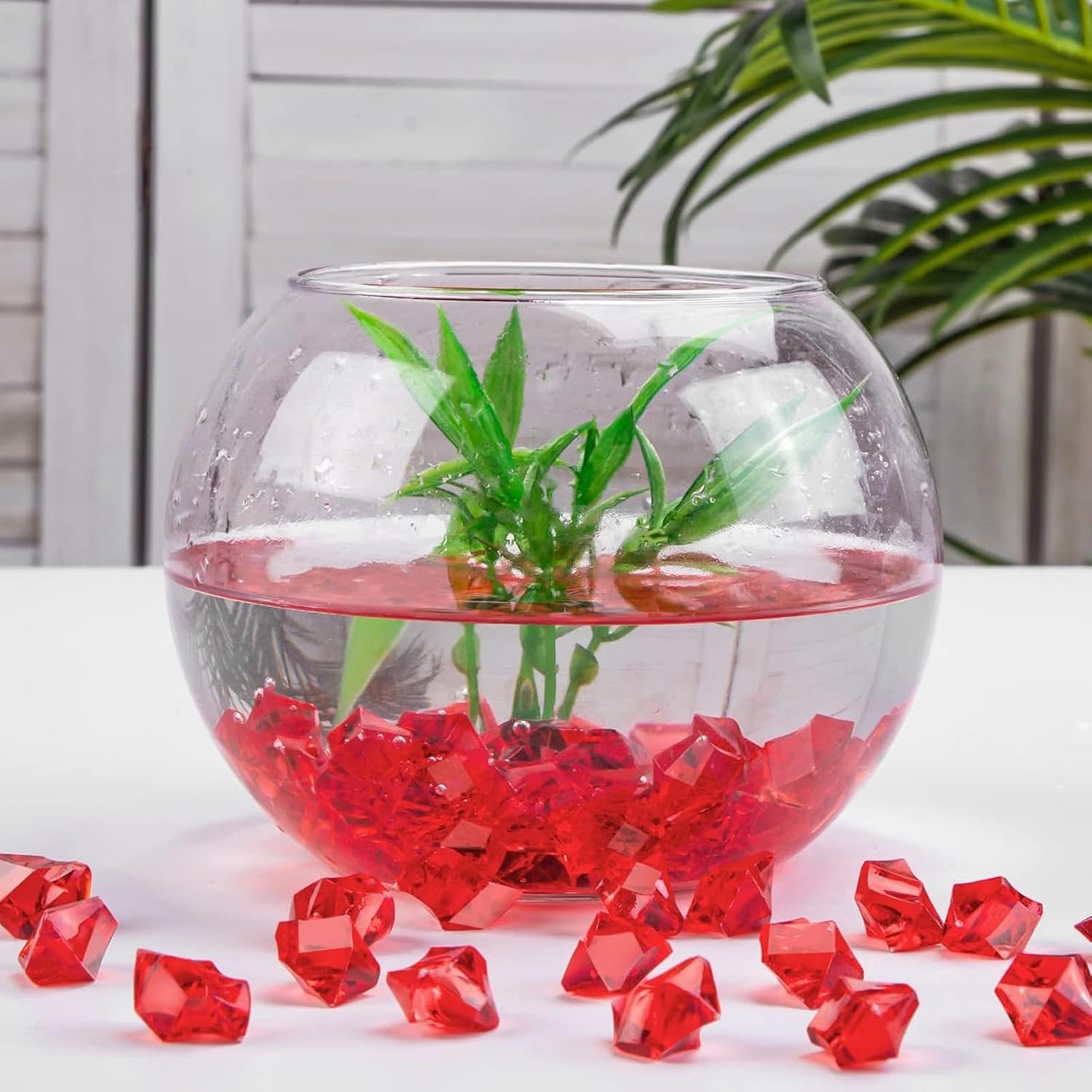 Red Acrylic Aquarium Pebbles 100g