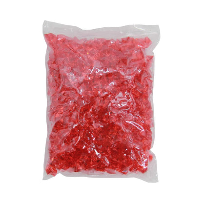 Red Acrylic Aquarium Pebbles 100g