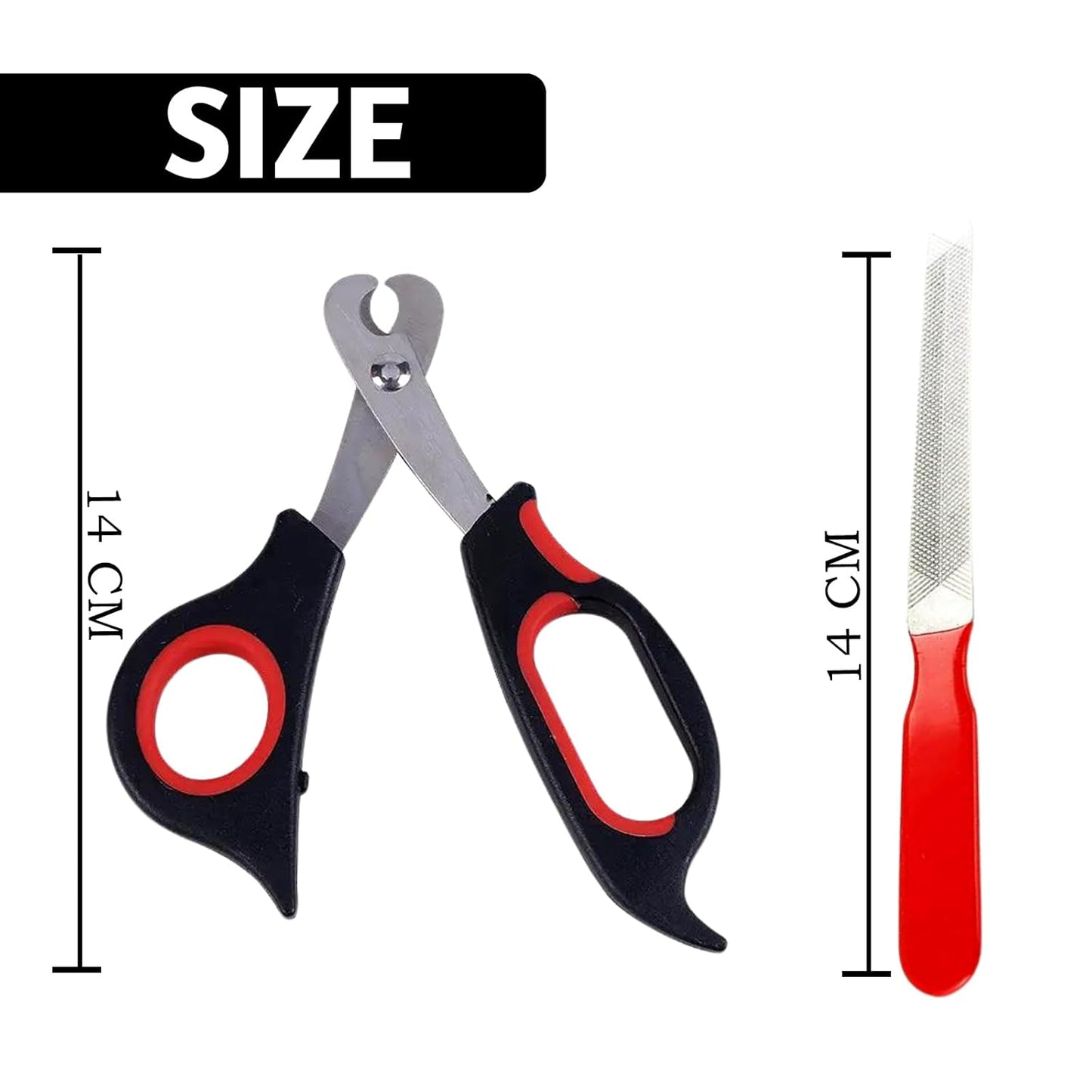 Stainless Steel Nail Clipper for Dogs & Cats