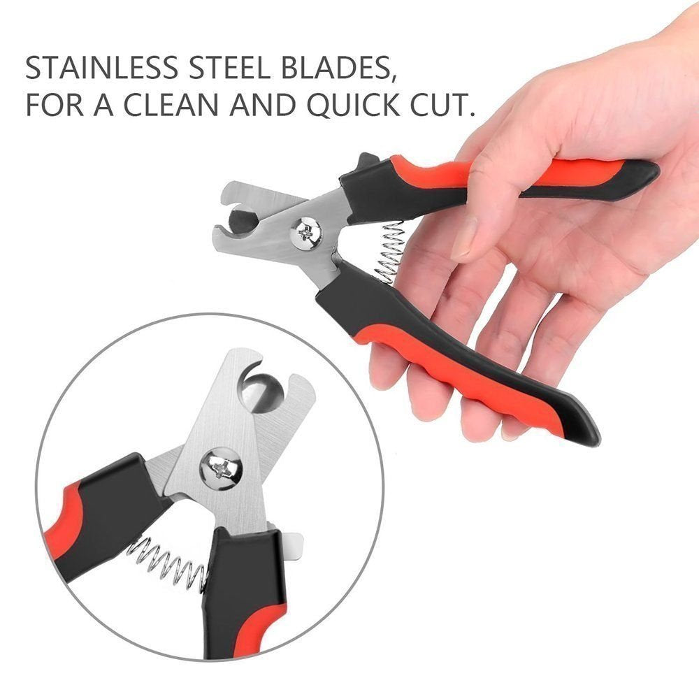 Nail Safety Cutter with Toe File Trimmer Clipper