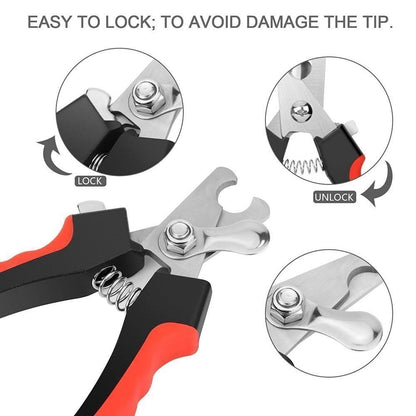Nail Safety Cutter with Toe File Trimmer Clipper