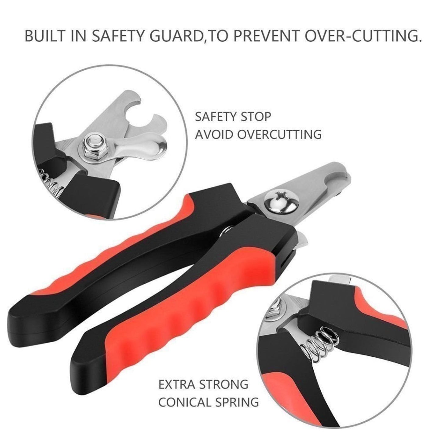 Nail Safety Cutter with Toe File Trimmer Clipper