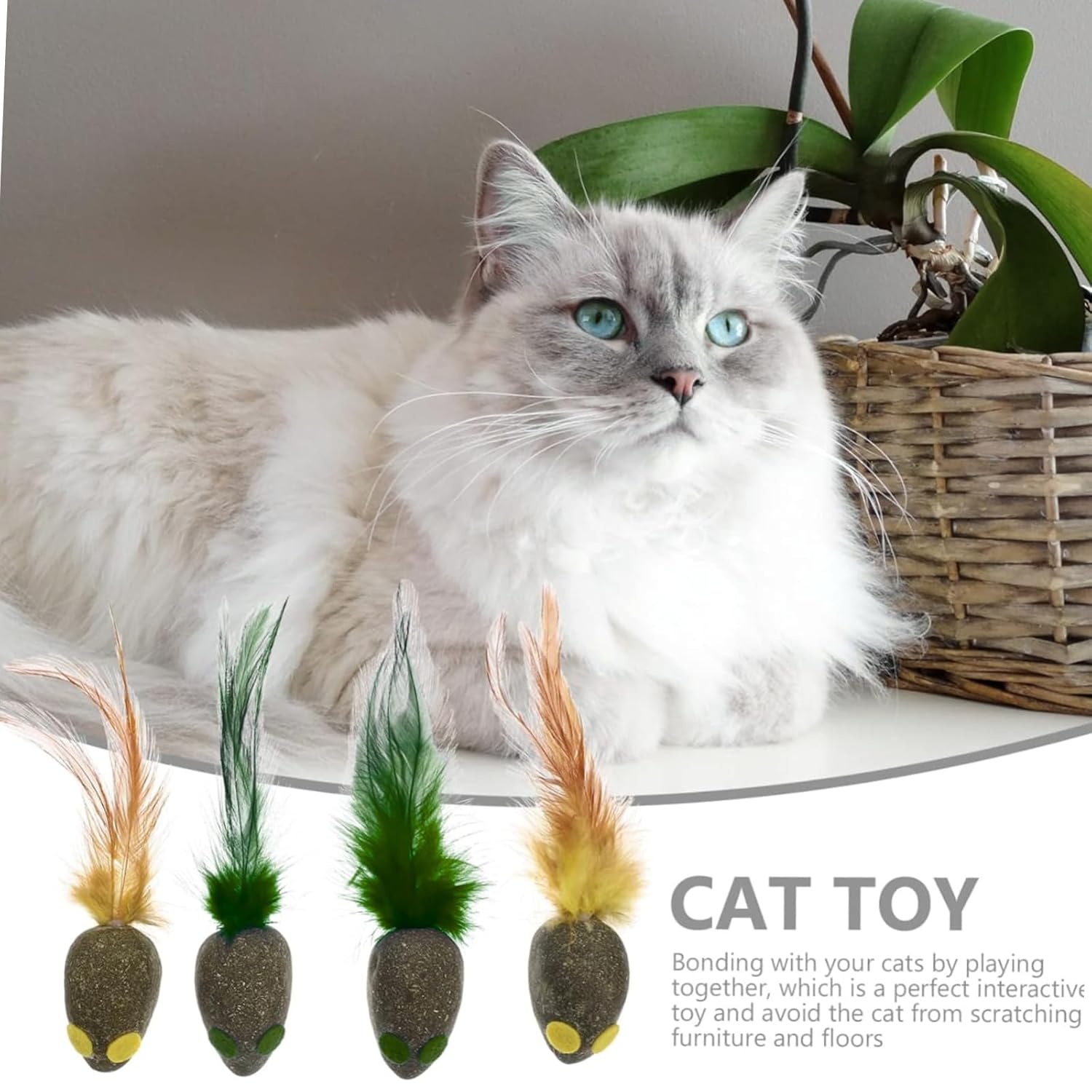Interactive Catnip Toy for Cats