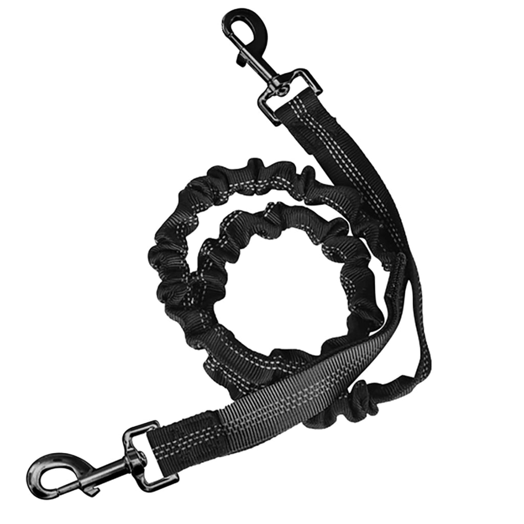 Reflective Nylon Dog Leash with Waist Belt