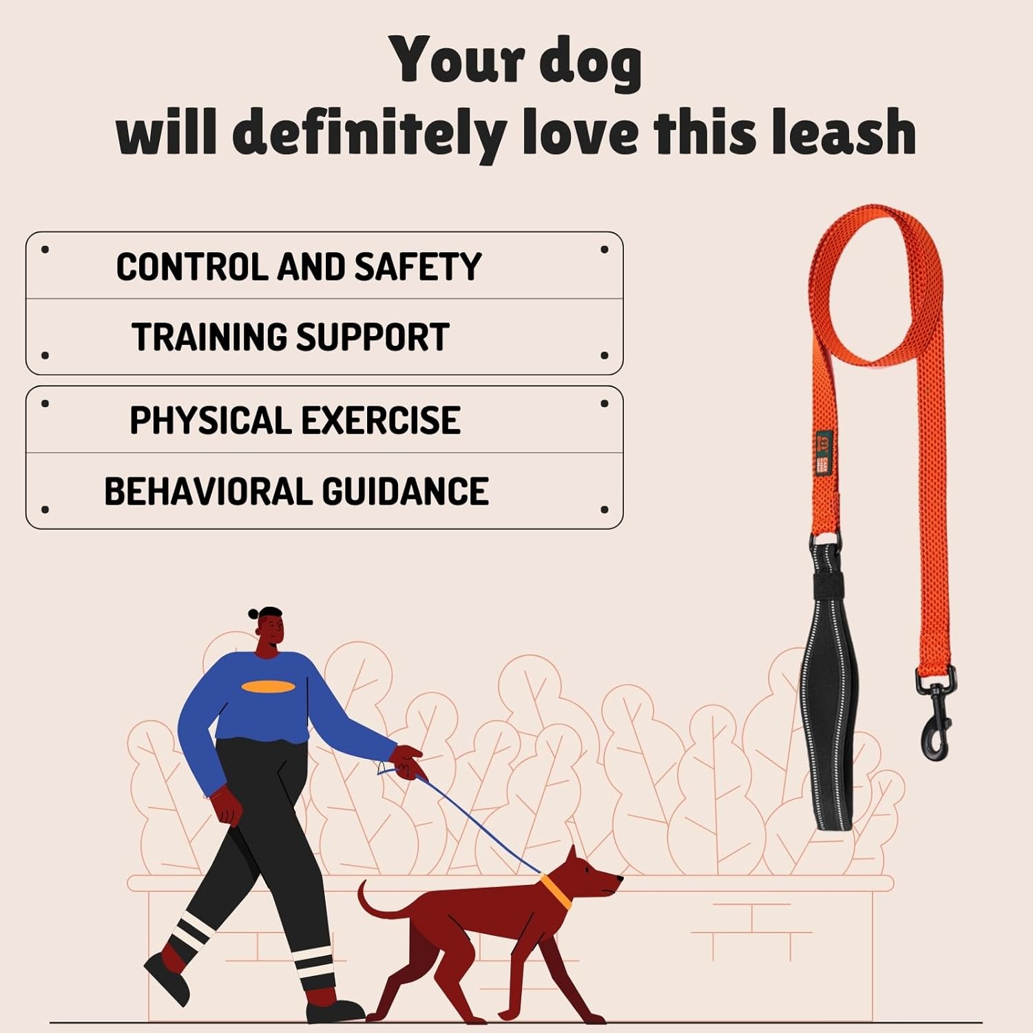 Durable Nylon Dog Training Leash