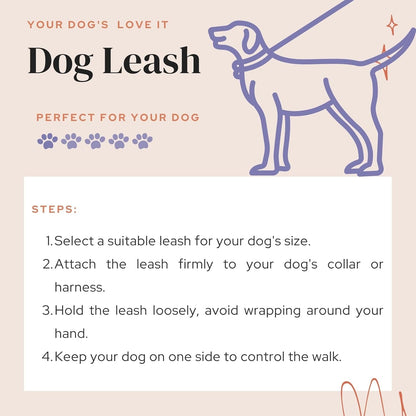 Durable Nylon Dog Training Leash