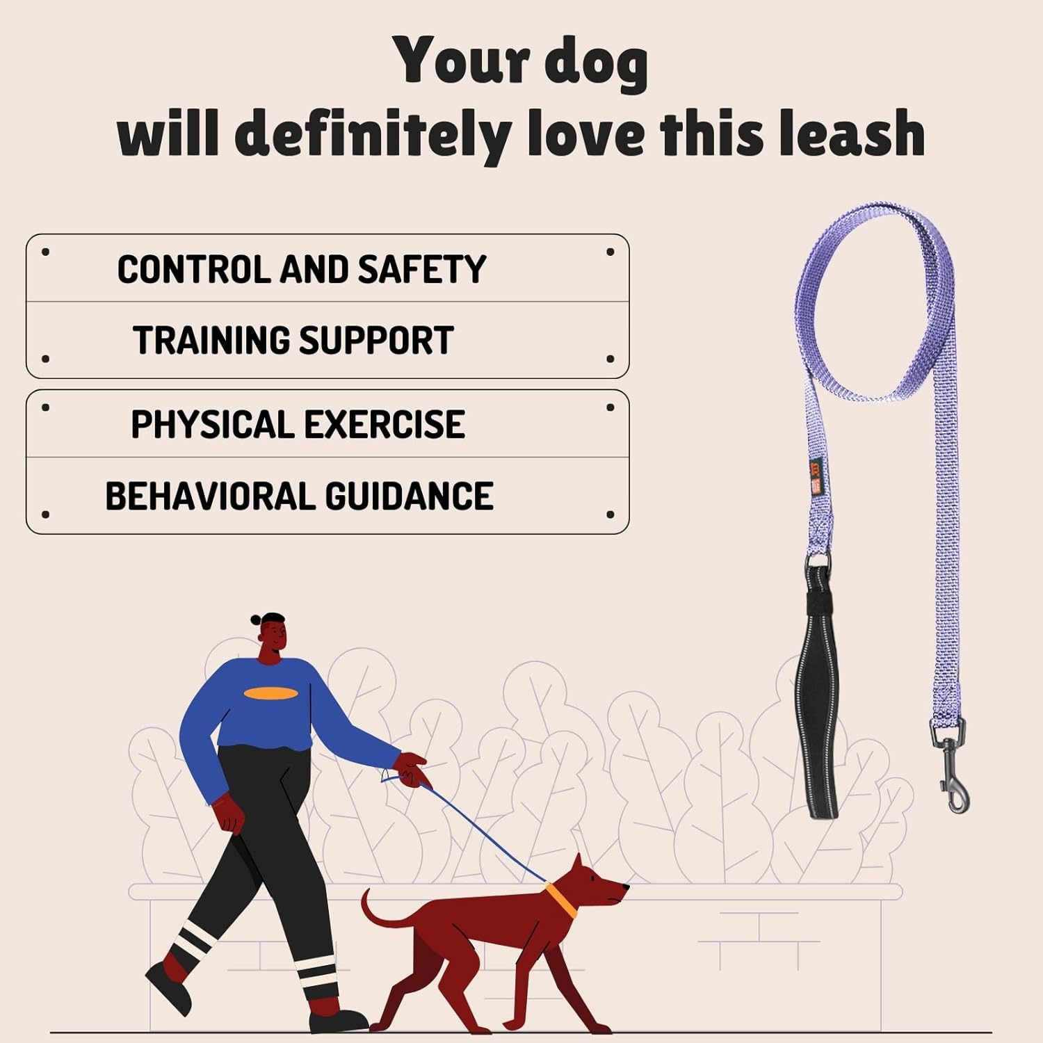 Durable Nylon Dog Training Leash