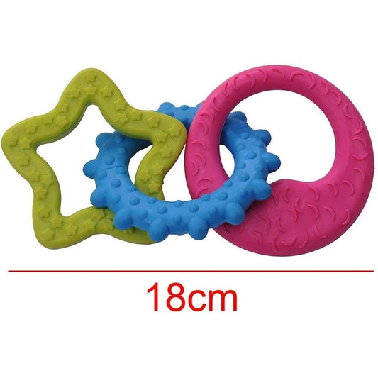 Multi-Colored Dog Teeth Chew Toy