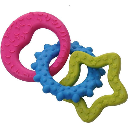 Multi-Colored Dog Teeth Chew Toy