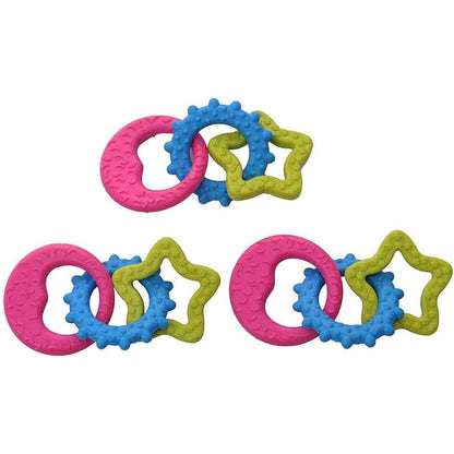 Multi-Colored Dog Teeth Chew Toy