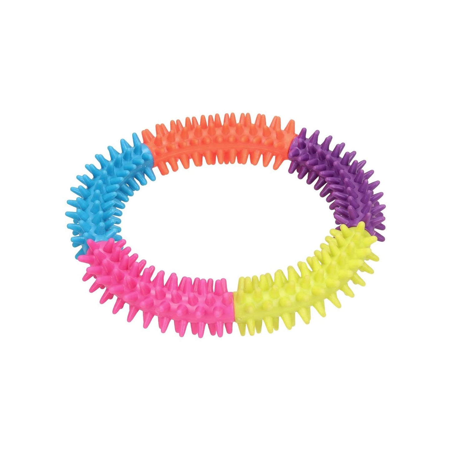 Rubber Anti-Stress Dog Ring Toy
