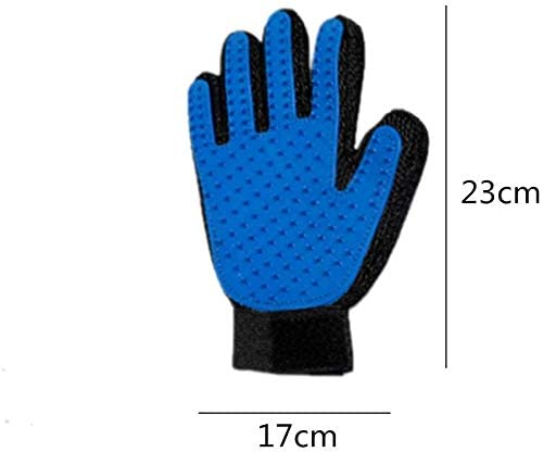 Pet Grooming Deshedding Brush Gloves