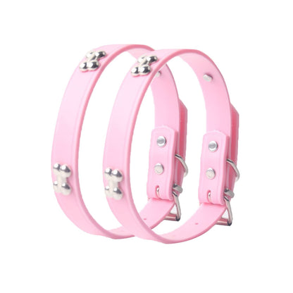 TPR Silicone Pet Leash Pink
