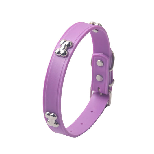 TPR Silicone Pet Leash Purple