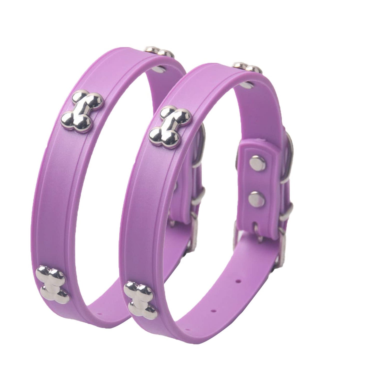 TPR Silicone Pet Leash Purple