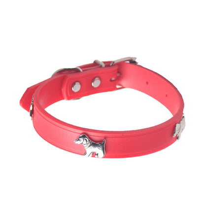 Red Silicone Rubber Pet Leash