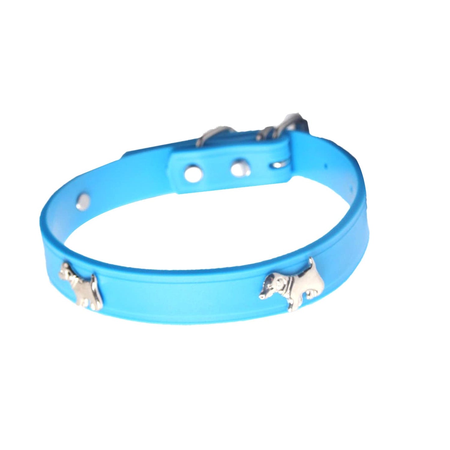 Sky Blue Silicone Pet Leash