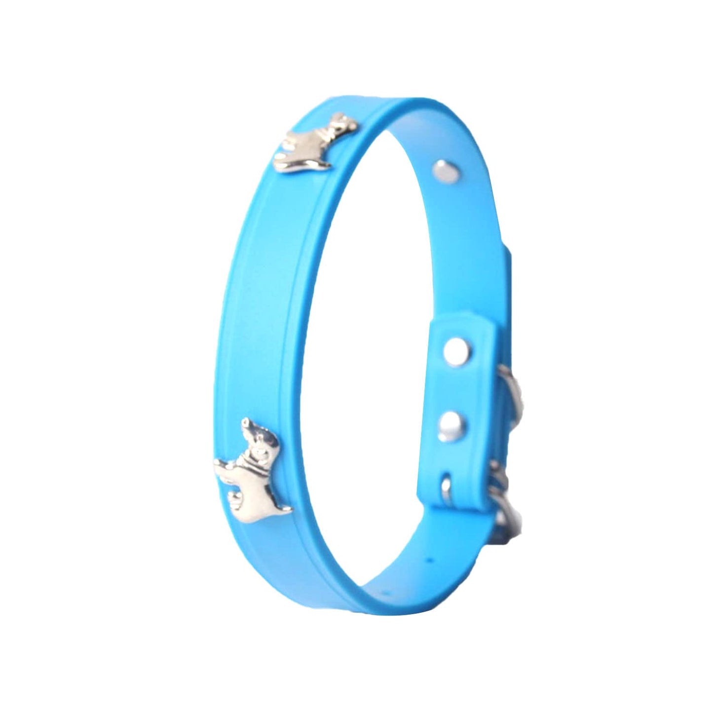 Sky Blue Silicone Pet Leash