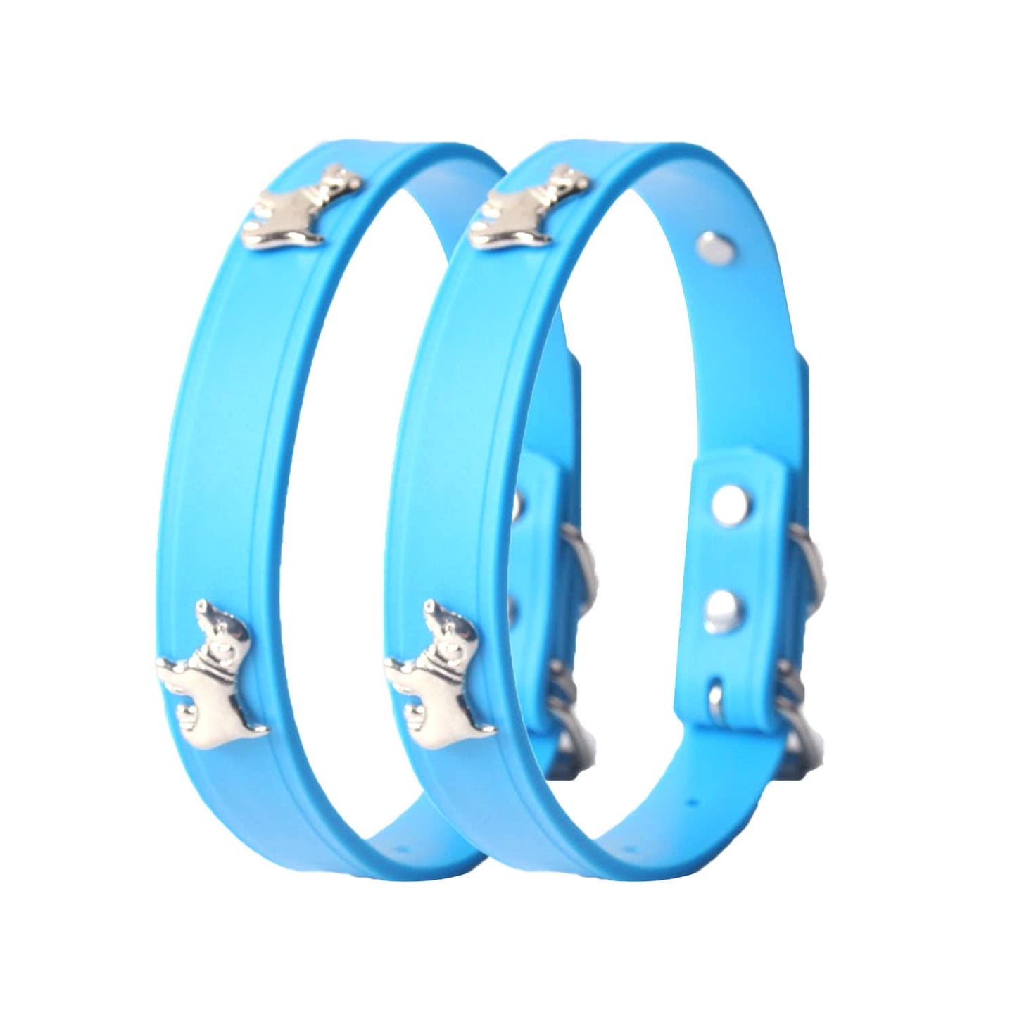 Sky Blue Silicone Pet Leash